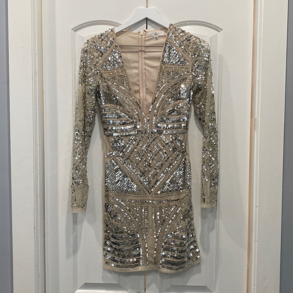 Sequin Missguided Dress View 2